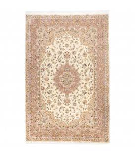 Tappeto persiano Kashan annodato a mano codice 152533 - 205 × 300