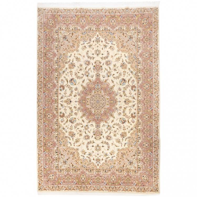 Tapis persan Kashan fait main Réf ID 152533 - 205 × 300