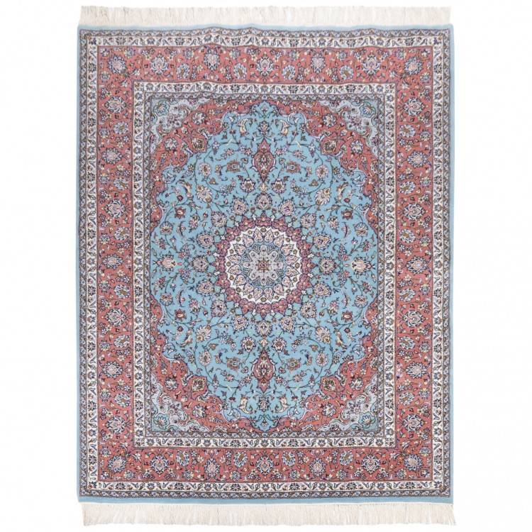 Tapis persan Yazd fait main Réf ID 152541 - 200 × 250