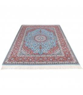 Tapis persan Yazd fait main Réf ID 152541 - 200 × 250