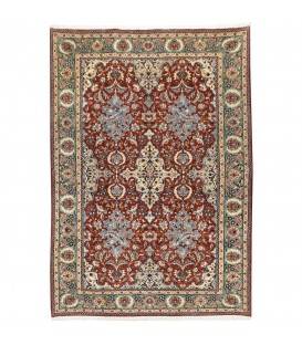 Tapis persan Yazd fait main Réf ID 152546 - 208 × 292