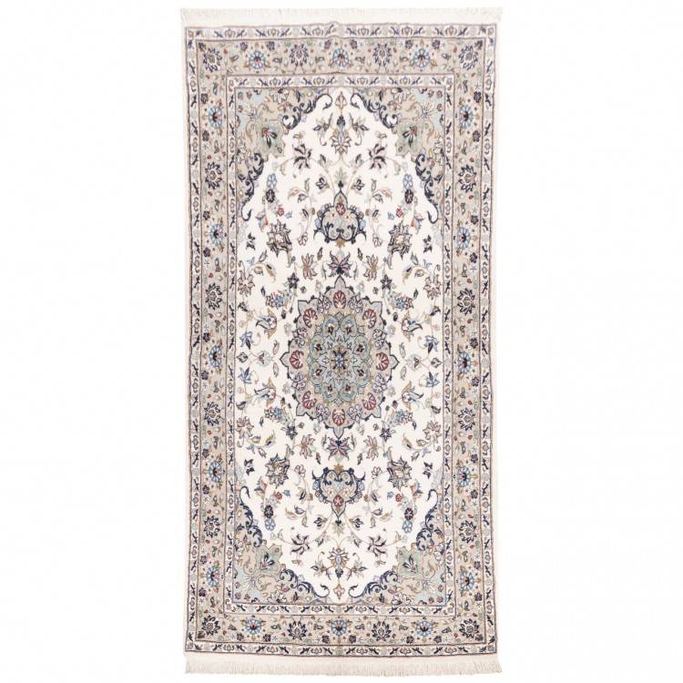 Tapis persan Yazd fait main Réf ID 152557 - 140 × 273