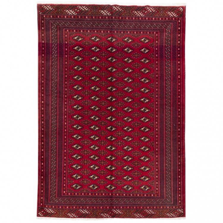 Tapis persan Turkmène fait main Réf ID 152560 - 140 × 202