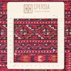 Tappeto persiano turkmeno annodato a mano codice 152560 - 140 × 202