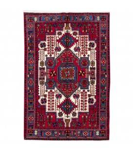 イランの手作りカーペット ナハヴァンド 番号 152562 - 130 × 195