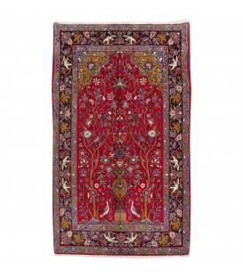 イランの手作りカーペット アラク 番号 152566 - 140 × 228
