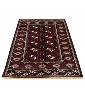 イランの手作りカーペット バルーチ 番号 152567 - 137 × 191