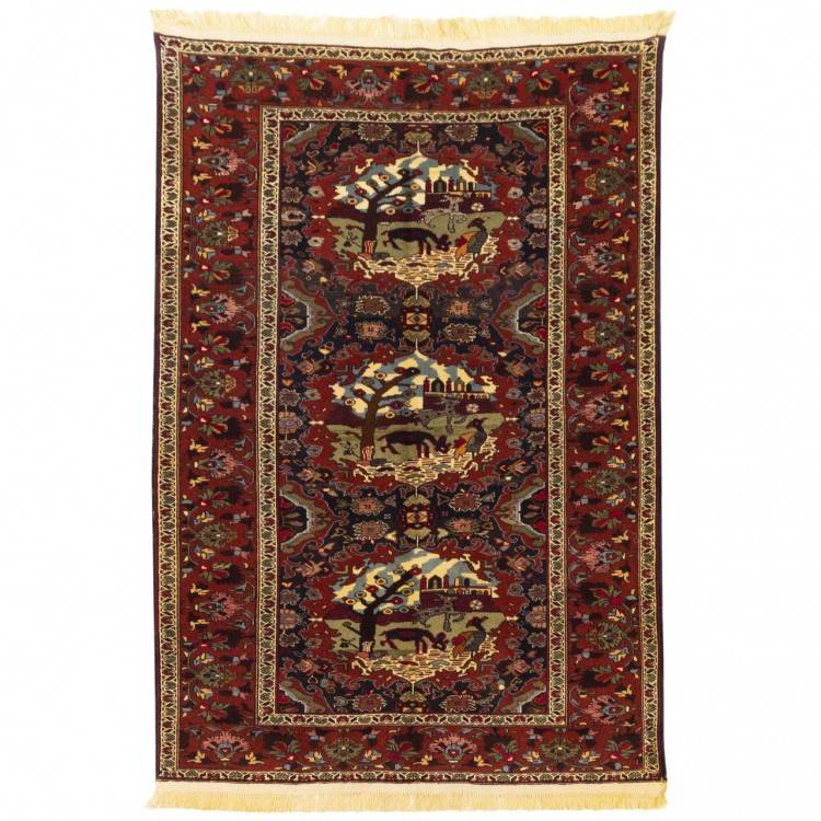 Tapis persan Quchan fait main Réf ID 152580 - 120 × 177