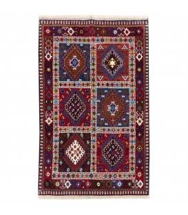 イランの手作りカーペット アリアバード 番号 152590 - 81 × 130