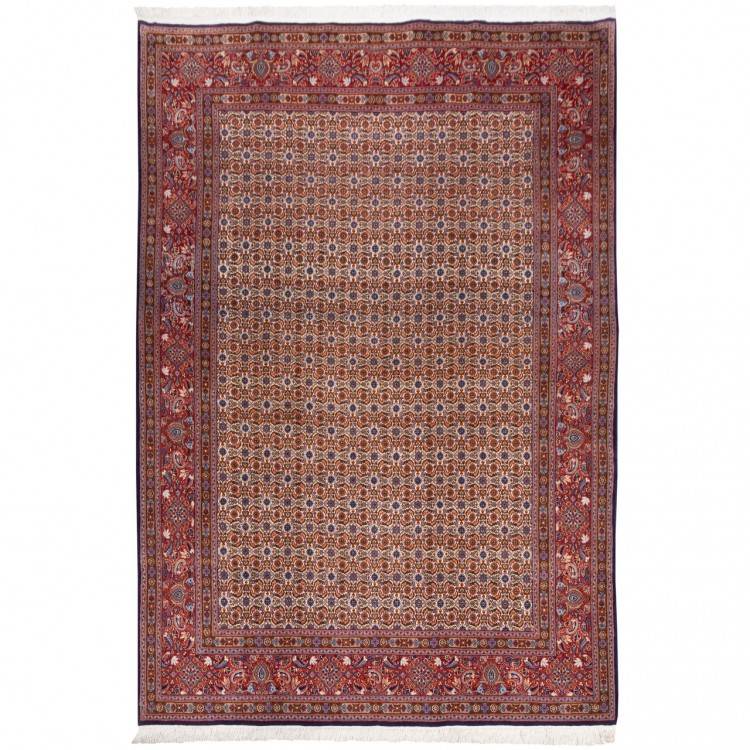 Tapis persan Mud Birjand fait main Réf ID 152542 - 197 × 289