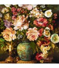 Tableau tapis persan Tabriz fait main Réf ID 903440
