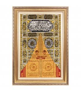 Tableau tapis persan Tabriz fait main Réf ID 903441