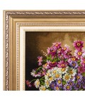 Tableau tapis persan Tabriz fait main Réf ID 903452