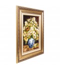 Tappeto persiano Tabriz a disegno pittorico codice 903459