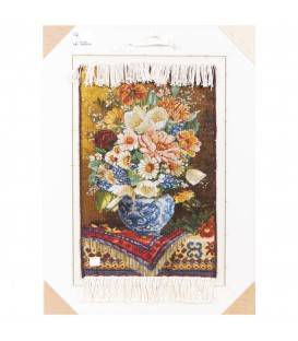 Tableau tapis persan Tabriz fait main Réf ID 903466