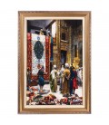 Handgeknüpfter Tabriz Bildteppiche Ziffer 903501