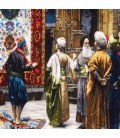 Handgeknüpfter Tabriz Bildteppiche Ziffer 903501
