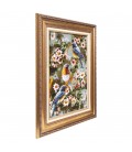 Tableau tapis persan Tabriz fait main Réf ID 903514
