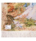 Tableau tapis persan Tabriz fait main Réf ID 903535