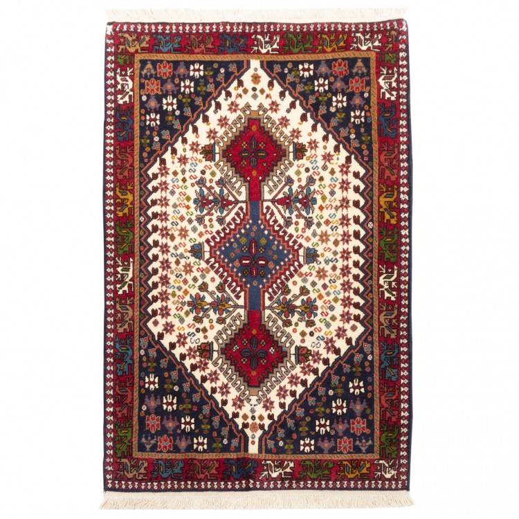 Tapis persan Talkhooncheh fait main Réf ID 152519 - 84 × 131