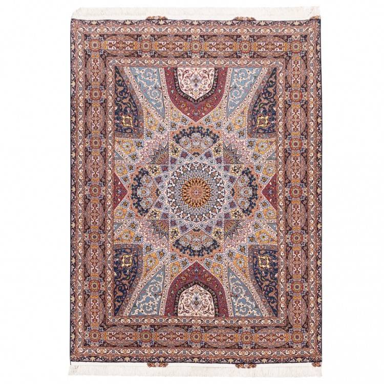 Tapis persan Tabriz fait main Réf ID 152598 - 147 × 200