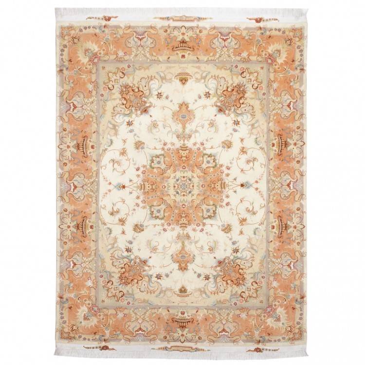 Tapis persan Tabriz fait main Réf ID 152599 - 152 × 195