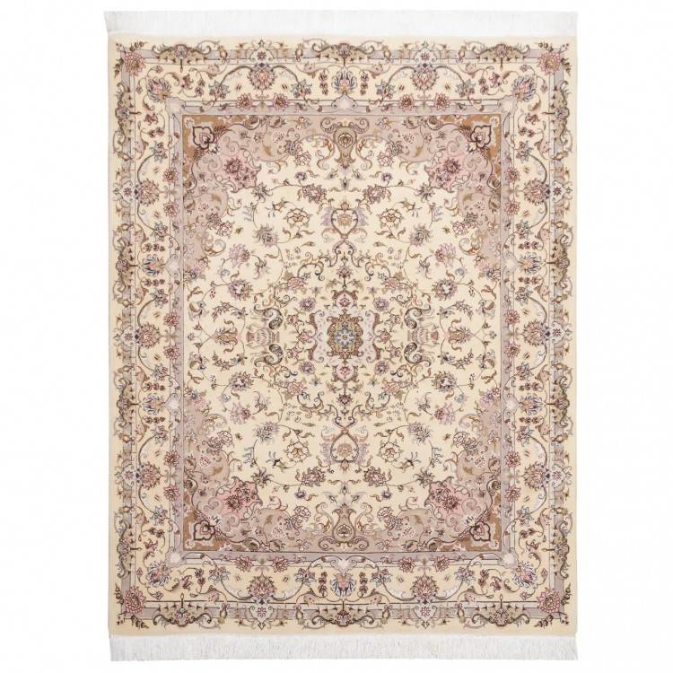 Tapis persan Tabriz fait main Réf ID 152607 - 155 × 197