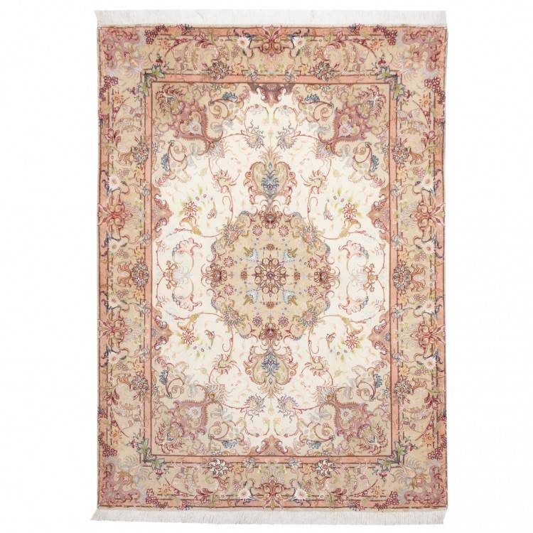 Tapis persan Tabriz fait main Réf ID 152612 - 144 × 197