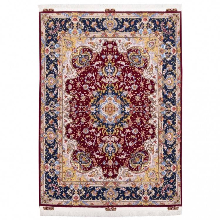 Tapis persan Tabriz fait main Réf ID 152615 - 150 × 204