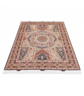 Tapis persan Tabriz fait main Réf ID 152616 - 150 × 194