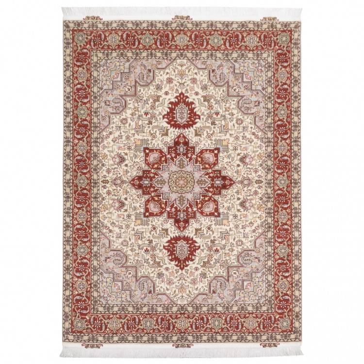 Tapis persan Heriz fait main Réf ID 152621 - 153 × 208