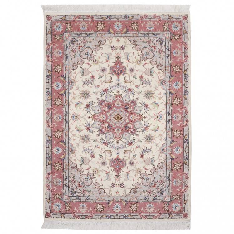 Tapis persan Tabriz fait main Réf ID 152631 - 104 × 147