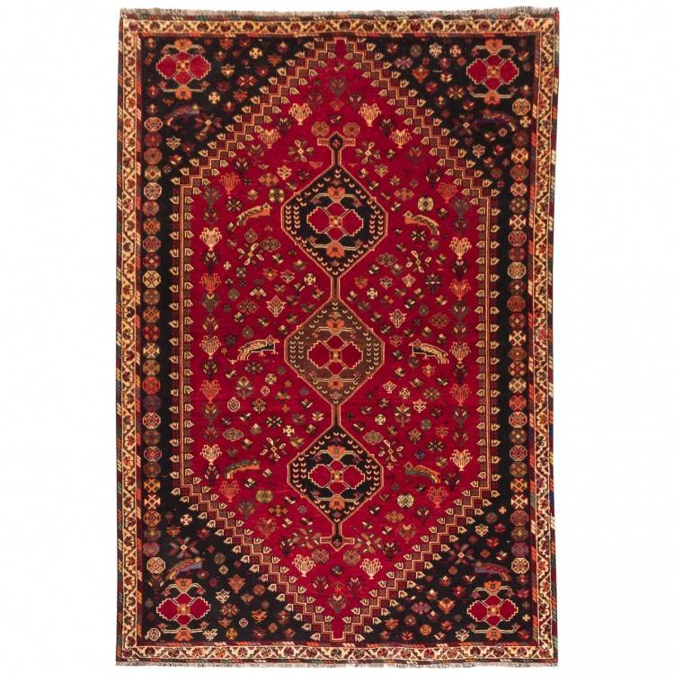 Tapis persan Fars fait main Réf ID 131004 - 218 × 313