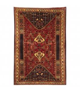 Tapis persan Shiraz fait main Réf ID 131007 - 220 × 302