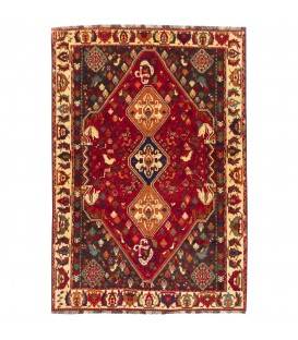 Tapis persan Shiraz fait main Réf ID 131008 - 174 × 260