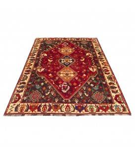 Tapis persan Shiraz fait main Réf ID 131008 - 174 × 260