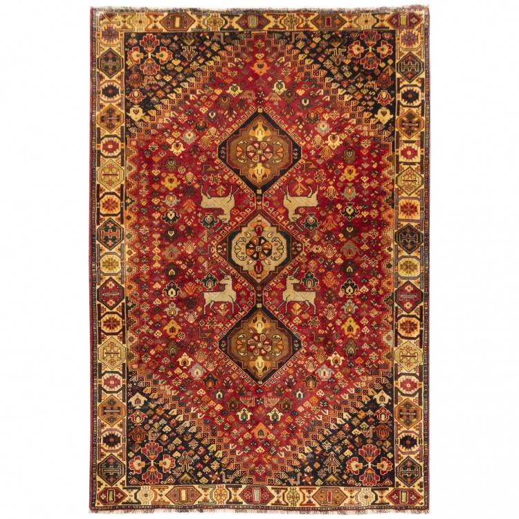 Tapis persan Fars fait main Réf ID 131010 - 184 × 272