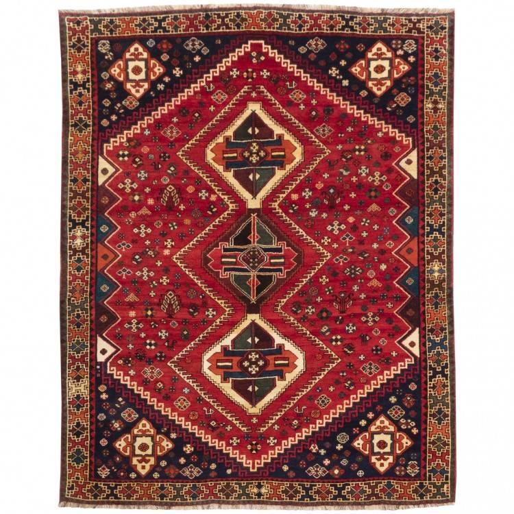 Tapis persan Fars fait main Réf ID 131015 - 195 × 247