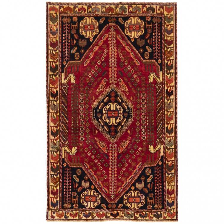 Tapis persan Fars fait main Réf ID 131020 - 150 × 247