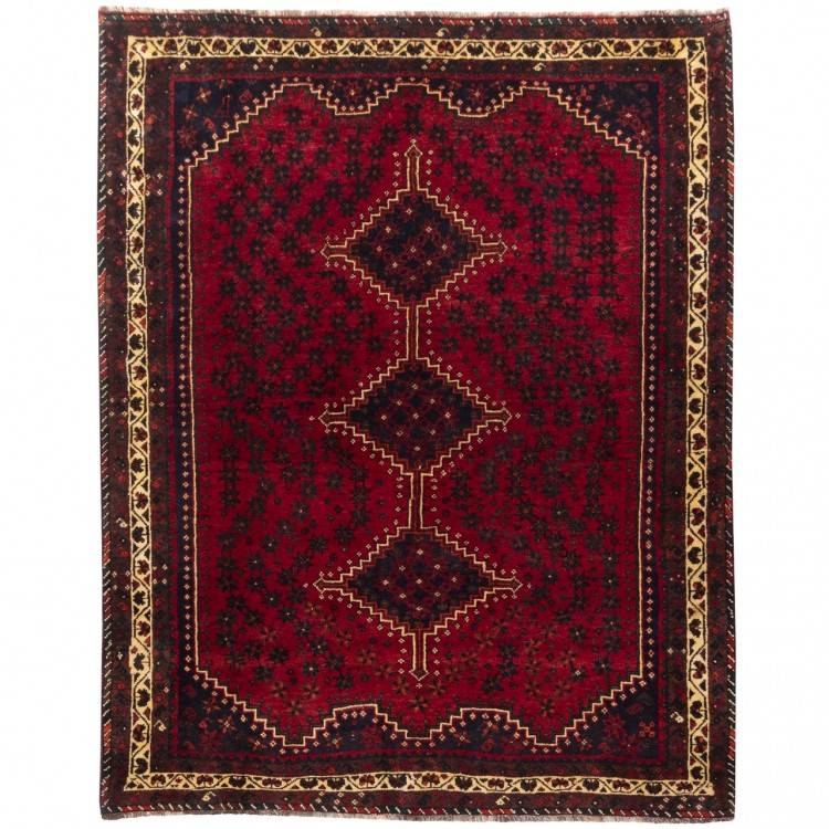 Tapis persan Fars fait main Réf ID 131021 - 169 × 213