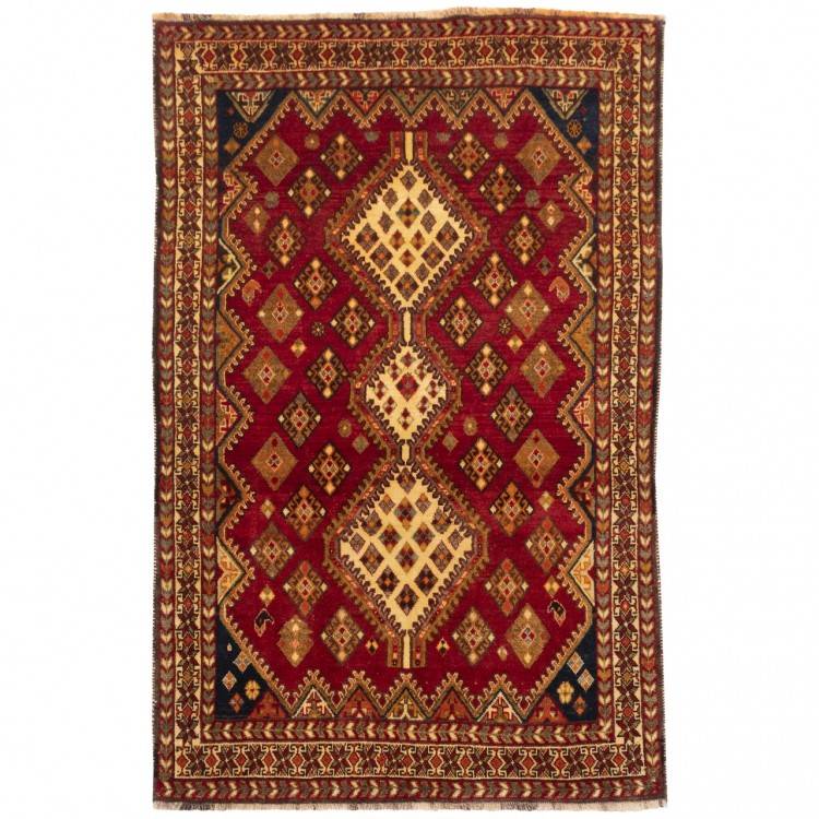 Tapis persan Fars fait main Réf ID 131024 - 136 × 214