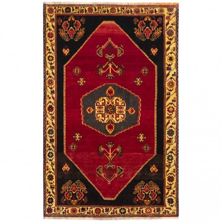 Tapis persan Fars fait main Réf ID 131028 - 140 × 218