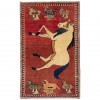 Персидский габбе ручной работы Фарс Код 131031 - 90 × 144