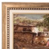 تابلو فرش دستباف منظره روستا کد 901495
