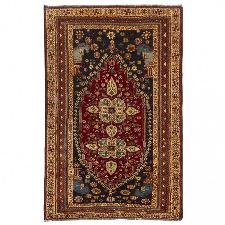 Tapis persan Fars fait main Réf ID 131064 - 154 × 233