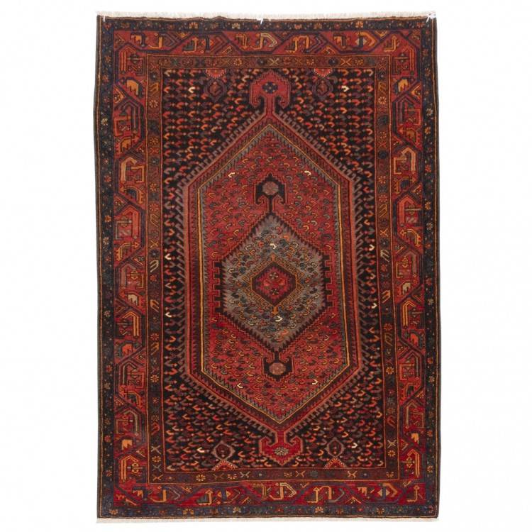 Tapis persan Zanjan fait main Réf ID 131065 - 157 × 230