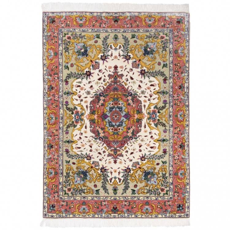 Tapis persan Tabriz fait main Réf ID 152644 - 105 × 145