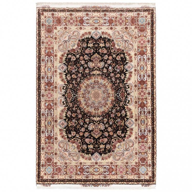 Tapis persan Tabriz fait main Réf ID 152647 - 208 × 307