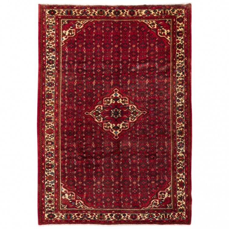 Tapis persan Hoseynabad fait main Réf ID 179356 - 214 × 305