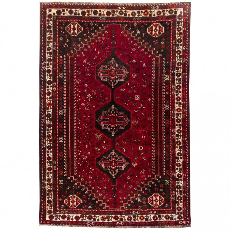 Tapis persan Fars fait main Réf ID 179376 - 190 × 275